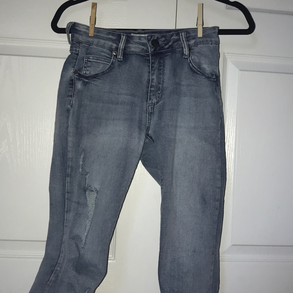 mid grazer skinny jeans